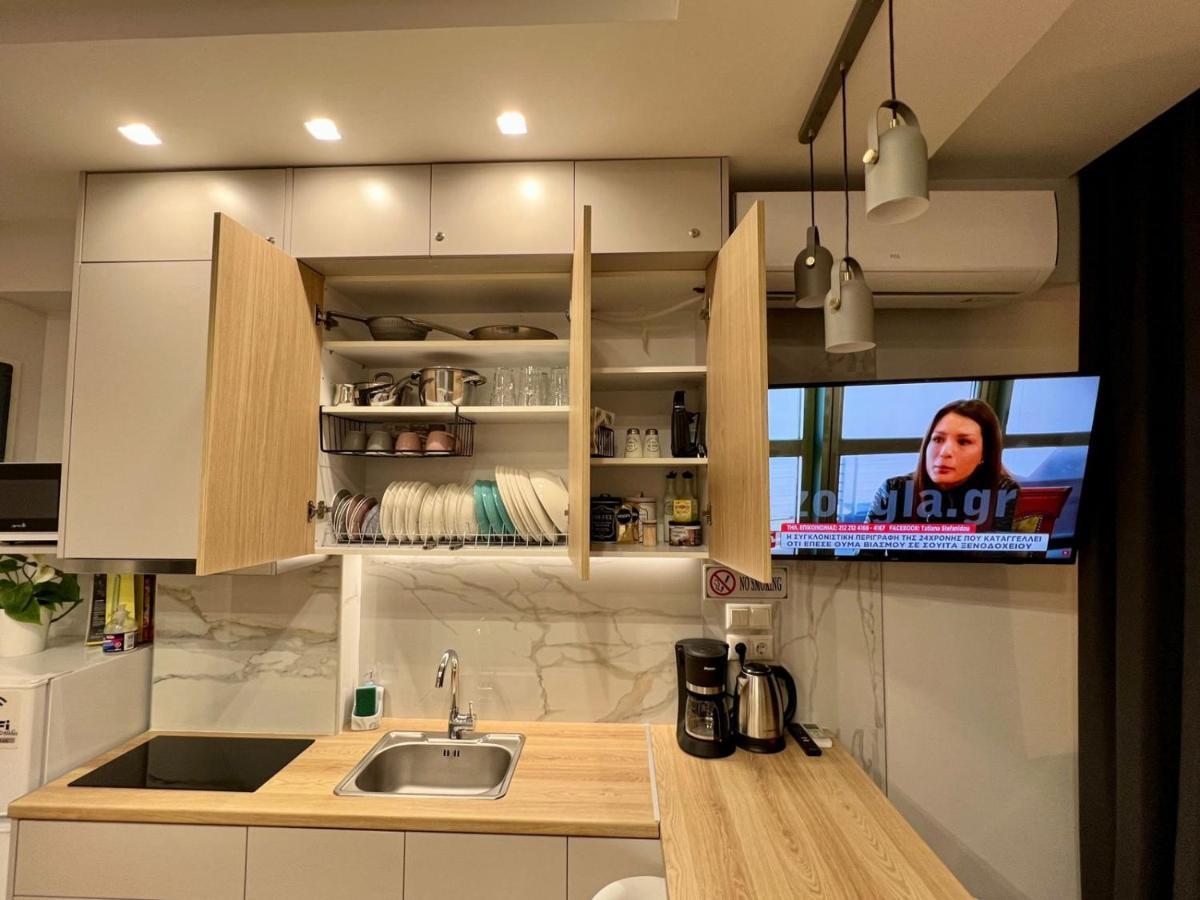Smart Modern Apartment B Афины Экстерьер фото
